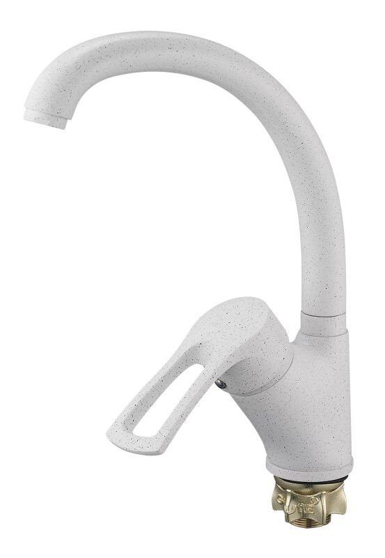 Изображение товара Смеситель для кухонной мойки G.lauf 9G4-A181KW белый с однорычажным управлением