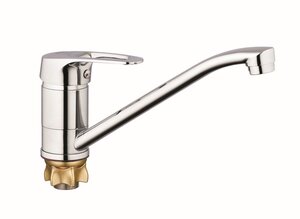 Изображение товара Смеситель для кухни G.lauf 4G4-A018 хром однорычажный с поворотным изливом