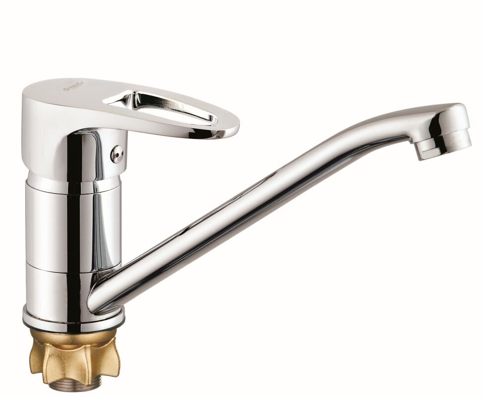 Изображение товара Смеситель для кухни G.lauf 4G4-A180 хром однорычажный поворотный 22.35 см