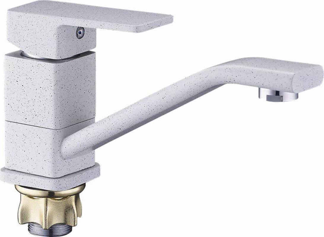 Изображение товара Смеситель для кухонной мойки G.lauf GOR4-B058KW белый однорычажный