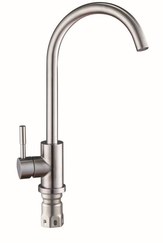 Изображение товара Смеситель для кухонной мойки G.lauf ZAP4-A090 нержавеющая сталь с однорычажным управлением