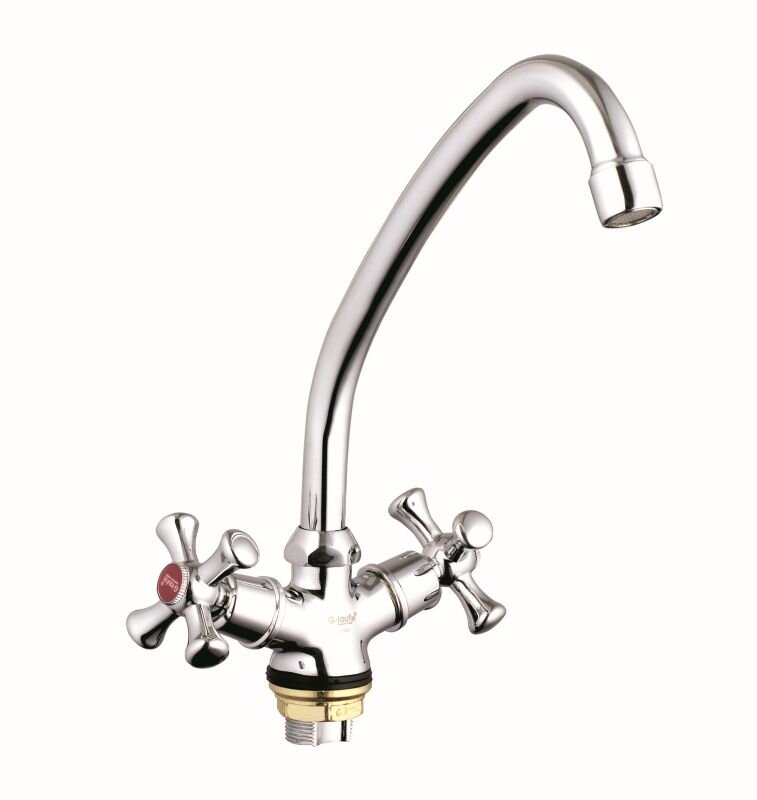 Изображение товара Смеситель G.lauf QFR4-A827 для кухонной мойки хром классика