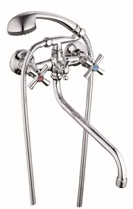 Изображение товара Смеситель G.lauf QFR7-A722 для ванны и душа с S-образным изливом, хром