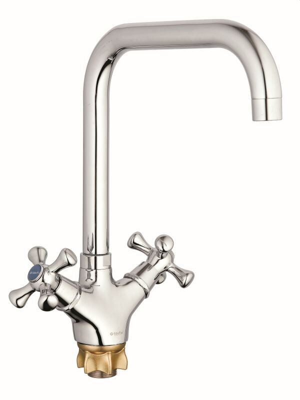 Изображение товара Смеситель для кухонной мойки G.lauf QML4-C827 хром двухвентильный поворотный
