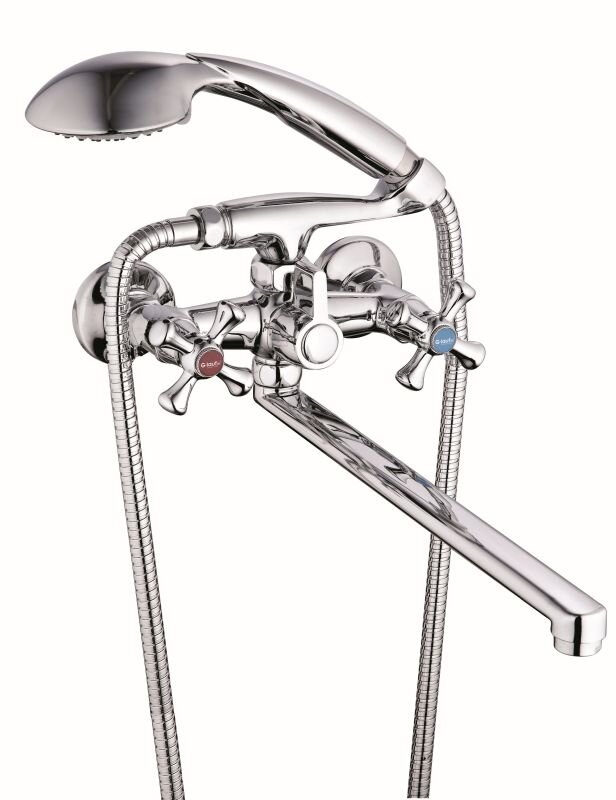 Изображение товара Современный смеситель G.lauf QML7-A827 для ванны и душа с L-образным изливом хром