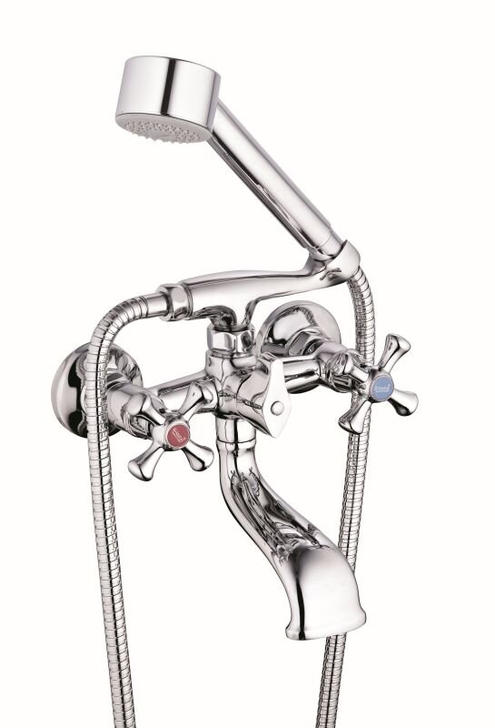 Изображение товара Смеситель G.lauf QSL3-A827 для ванны и душа хром с поворотным изливом и лейкой