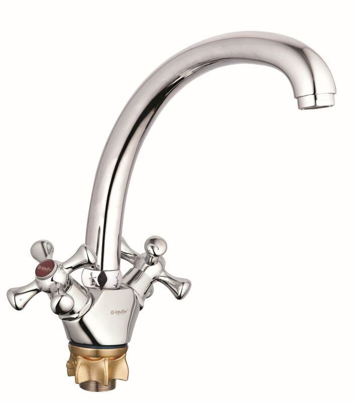 Изображение товара Смеситель G.lauf QSL4-Б827 для кухонной мойки хром монтаж горизонтальный