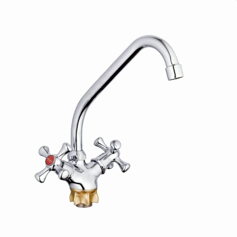 Изображение товара Смеситель G.lauf QST4-A827 для кухонной мойки, хром, C-образный излив Изображение товара Смеситель G.lauf QST4-A827 для кухонной мойки, хром, C-образный излив