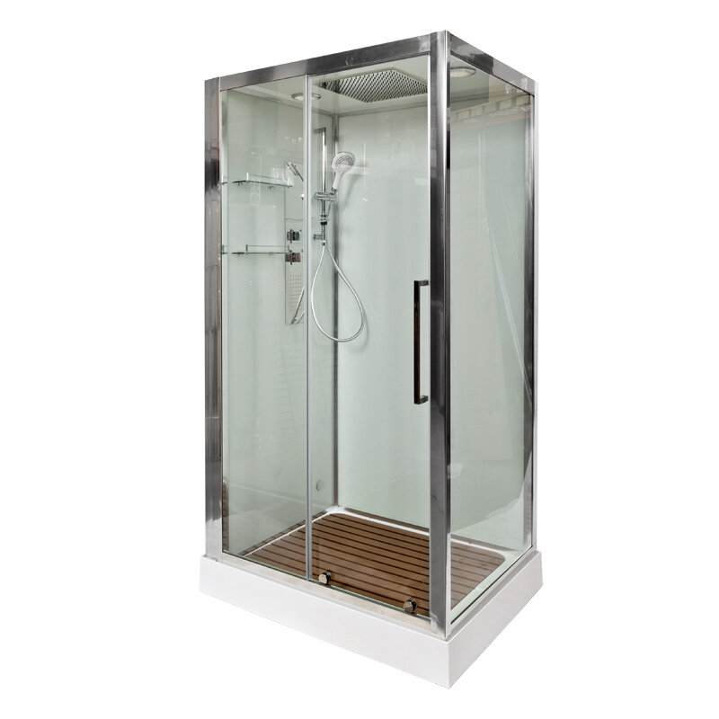 Изображение товара Душевая кабина Dto Z120 Kerava 120x90x220 см с хромированными элементами