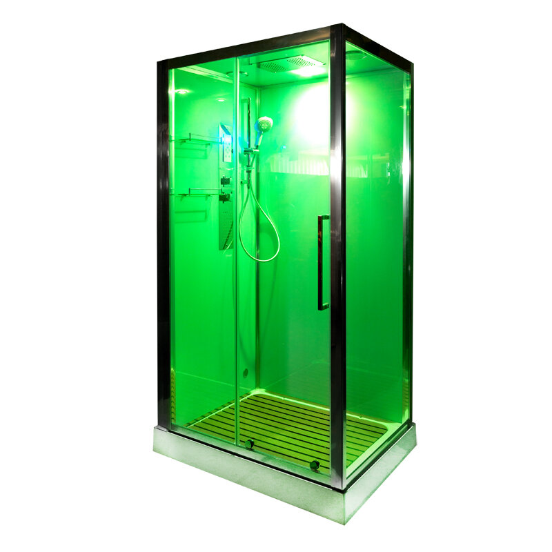 Изображение товара Душевая кабина Dto Z Z120 Kerava с гидромассажем и паром 120x90 см хром