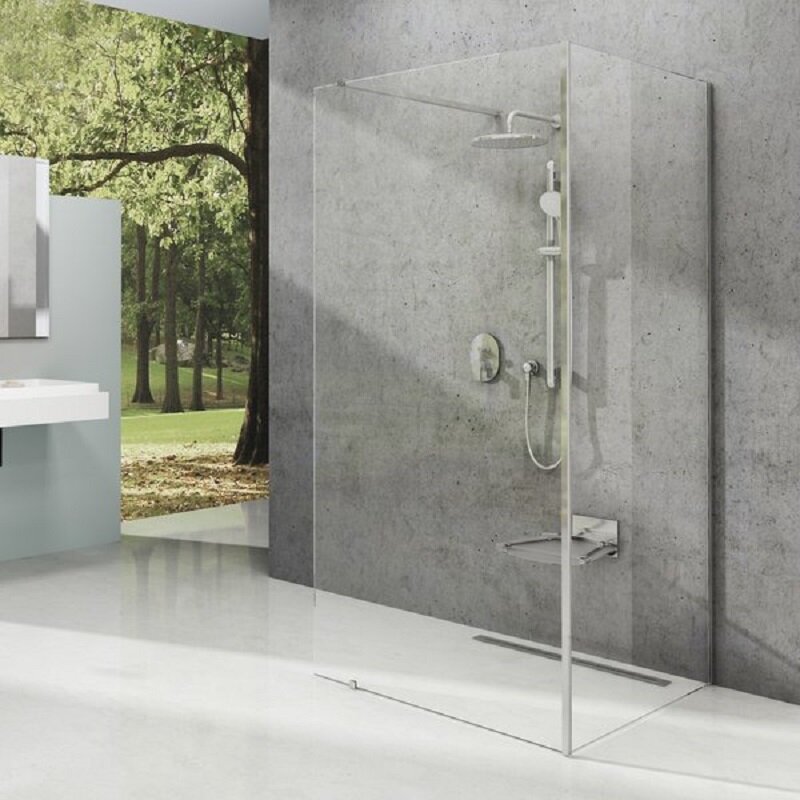 Изображение товара Душевой уголок Ravak Walk-In Corner 120x80 см с прозрачным стеклом Изображение товара Душевой уголок Ravak Walk-In Corner 120x80 см с прозрачным стеклом