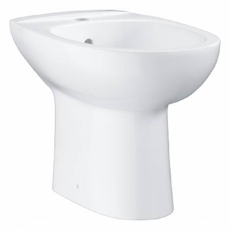 Изображение товара Напольное биде Grohe Bau Ceramic 39432000 белое современное керамическое изделие