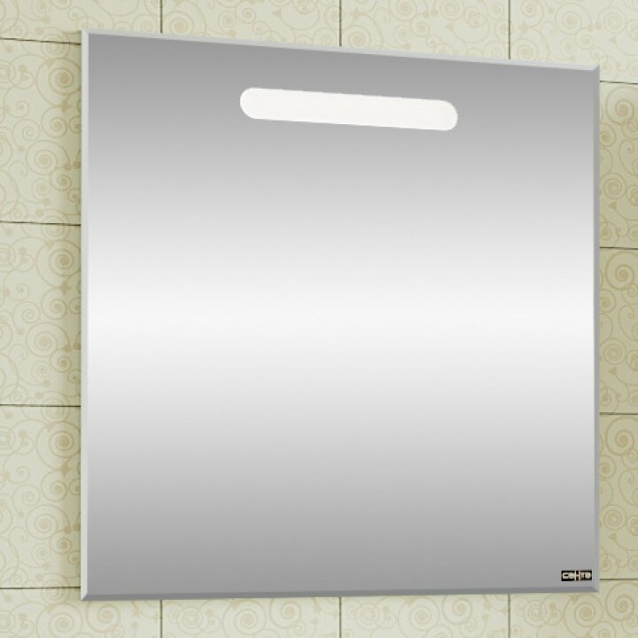 Изображение товара Зеркало Санта Лондон 90 см, 900522, с Led-подсветкой, белый
