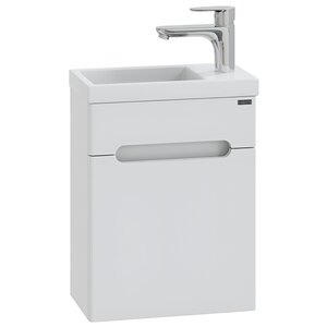 Изображение товара Тумба под раковину СаНта Лондон 224017, 40 см, подвесная, цвет белый