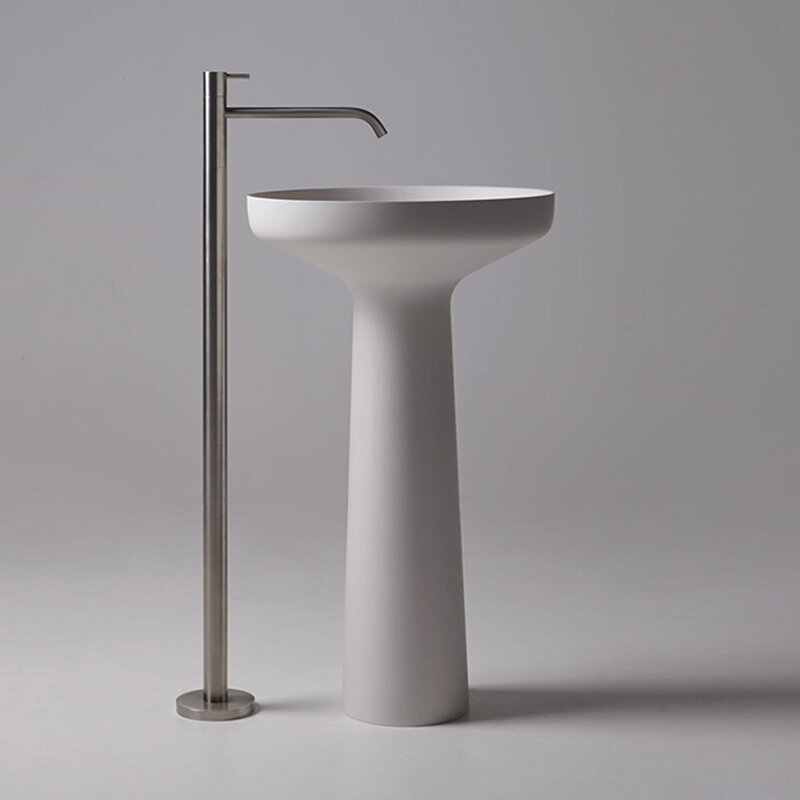 Изображение товара Раковина Antonio Lupi Ago напольная 50х85 см из композита для ванной