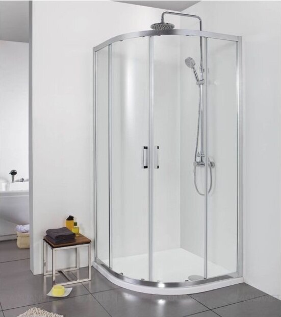 Изображение товара Душевой уголок Aquanet Alfa NAA2142 90 x 90 см, 00203799, стекло прозрачное