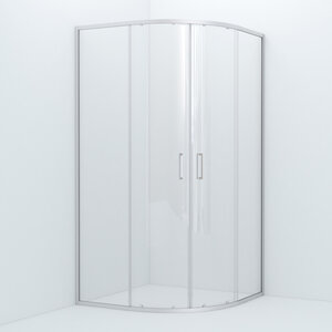 Изображение товара Душевое ограждение Iddis Zodiac ZOD6CR0i23 100 x 100 x 195 см стекло прозрачное, хром