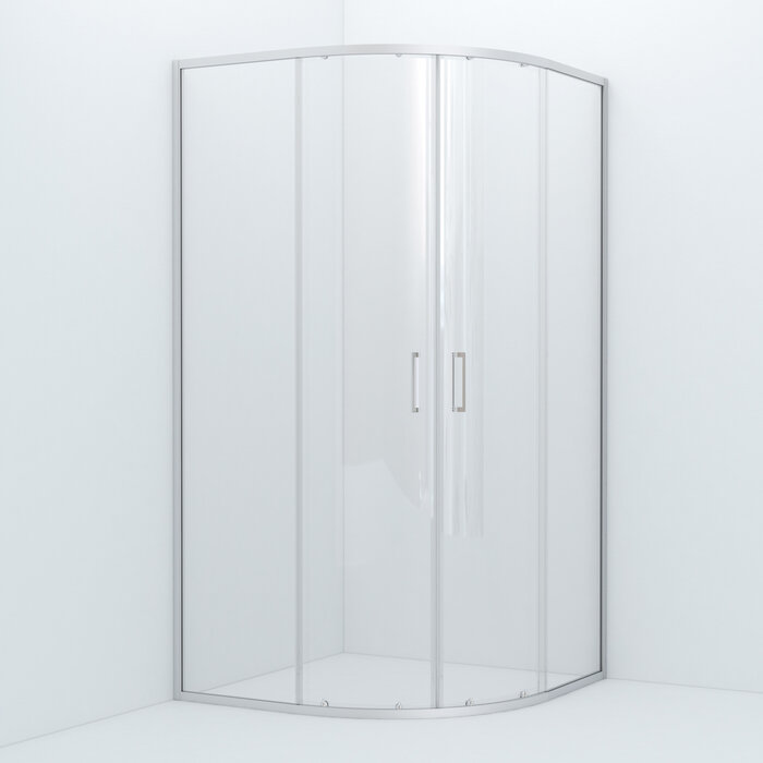 Изображение товара Iddis Zodiac ZOD6CR0i23 - душевое ограждение 100x100x195 см, хром, прозрачное стекло