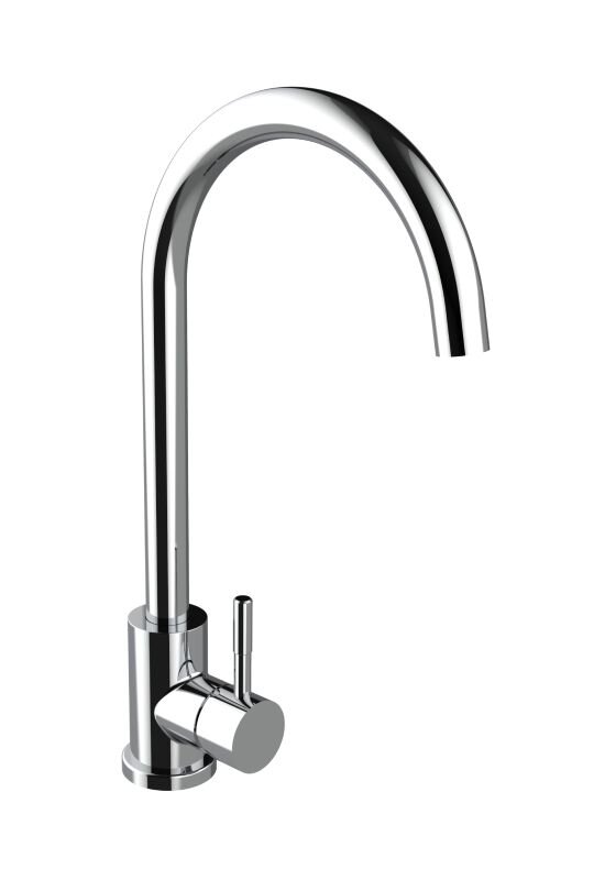 Изображение товара Кухонный смеситель Agger Zest с поворотным изливом хром A0701100