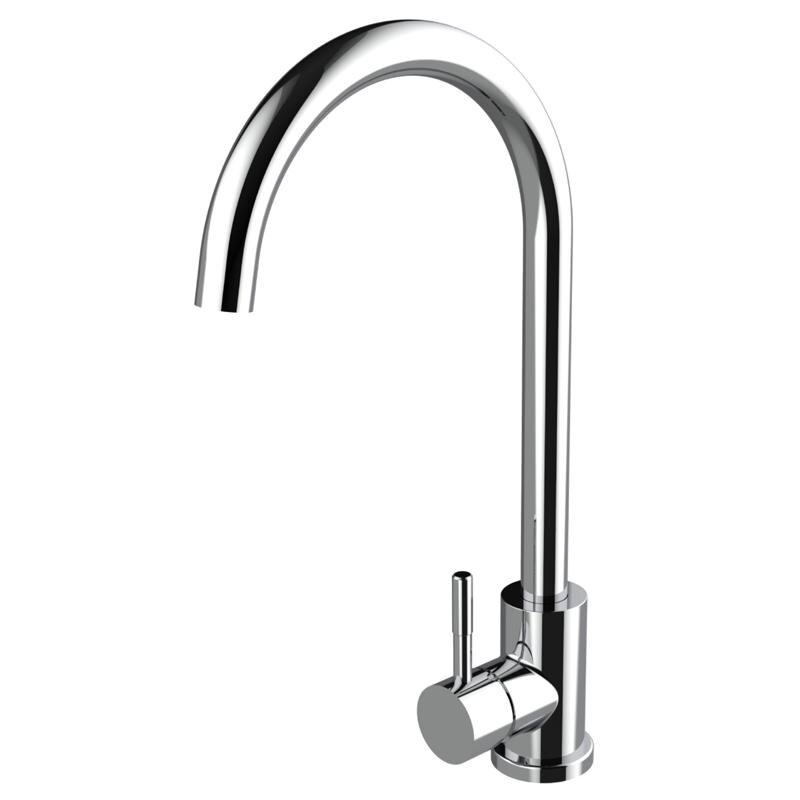 Изображение товара Кухонный смеситель Agger Zest с поворотным изливом хром A0701100 Изображение товара Кухонный смеситель Agger Zest с поворотным изливом хром A0701100