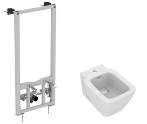 Изображение товара Инсталляция Ideal Standard Prosys с биде Strada II, D387001, комплект
