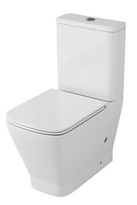 Изображение товара Напольный унитаз Owl Gap Ruta-G OWLT200901/OWLT200901/2, безободковый, сиденье тонкое, Soft Close