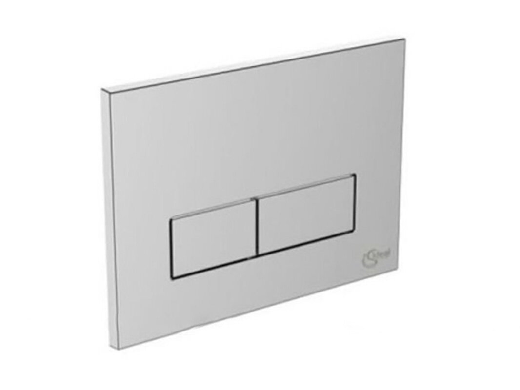 Изображение товара Кнопка смыва Ideal Standard W3708AA хром механическая двухрежимная