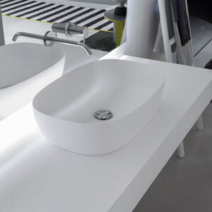 Изображение товара Раковина Antonio Lupi Senso накладная 60 х 40 х 15 см овальная