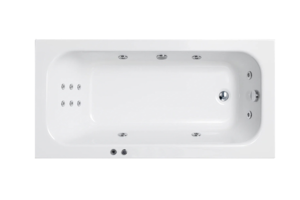 Изображение товара Ванна гидромассажная Royal Bath Accord Comfort RB627100CO, 180 x 90 см, белая