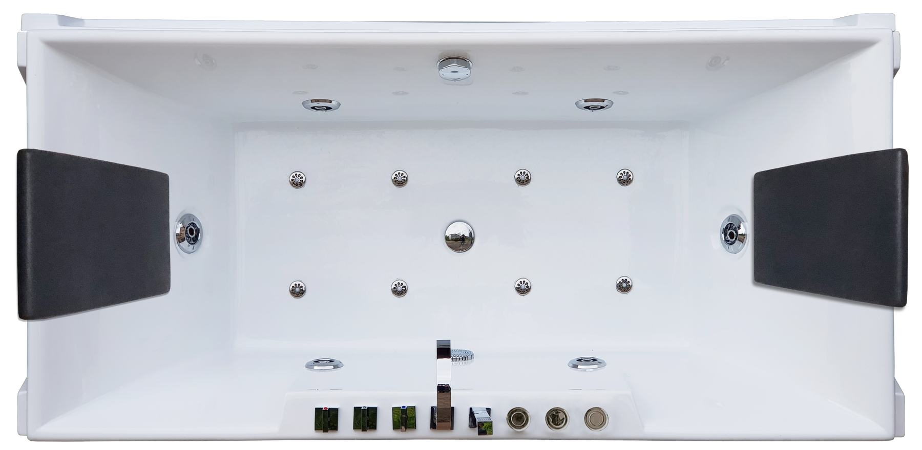 Изображение товара Гидромассажная ванна Royal Bath Triumph De Luxe RB665102DL 185x90 см белая