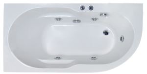 Изображение товара Гидромассажная ванна Royal Bath Azur Standart RB614200ST-L/R 140x80 см белая