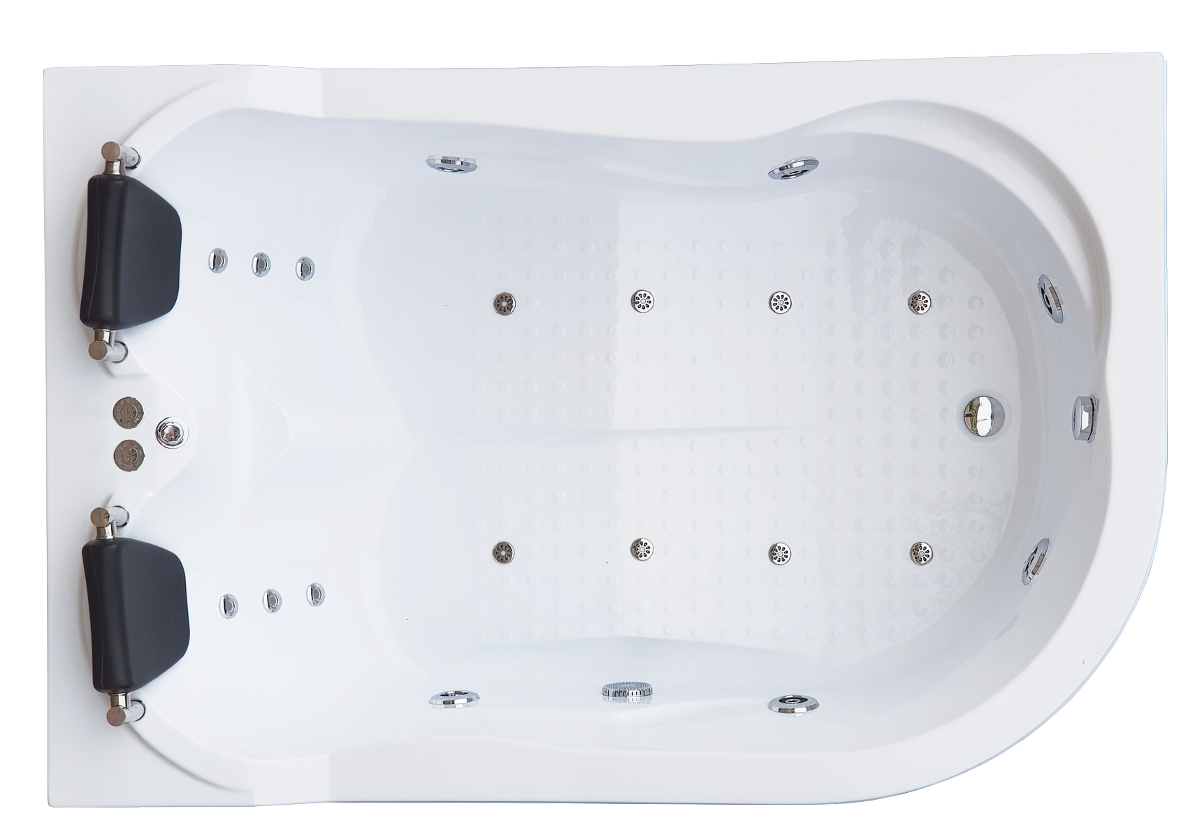Изображение товара Гидромассажная ванна Royal Bath Norway De Luxe RB331100DL-L/R 180x120 см белая