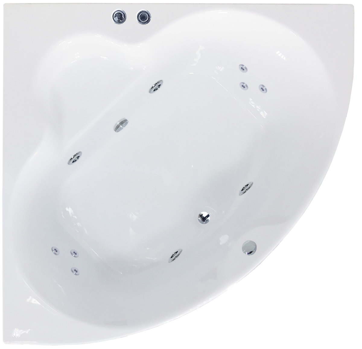 Изображение товара Ванна гидромассажная Royal Bath Fanke Comfort RB581200CO, 140 x 140 см, белая