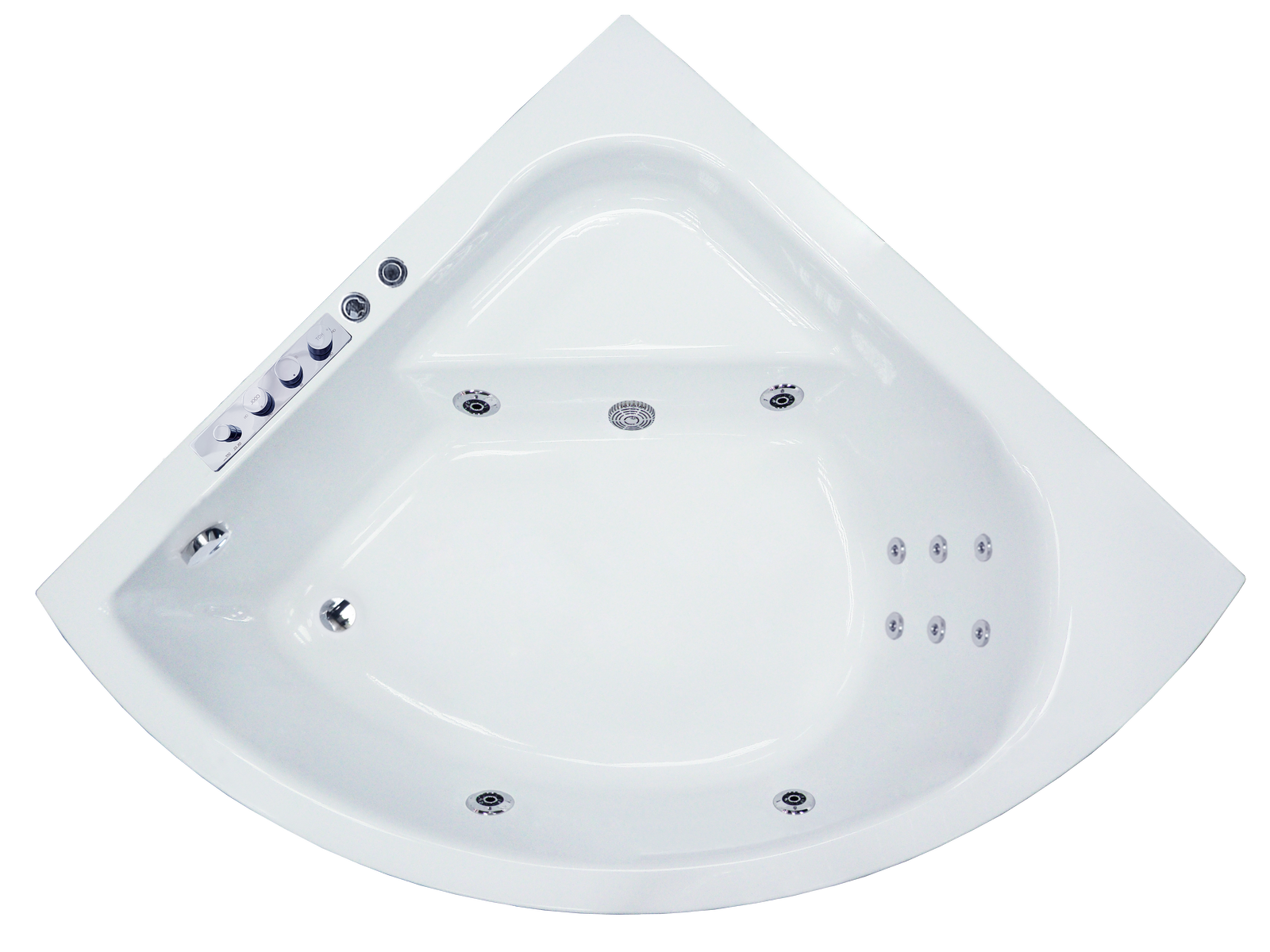 Изображение товара Ванна гидромассажная Royal Bath Rojo Comfort RB375201CO, 150 x 150 см, белая