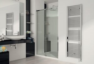 Изображение товара Полотенцесушитель электрический Irsap Ares Electric - Heater H 1462 - 580, EIL058H50IR01NNN, с электротермостатом (H), 28 секций, хром