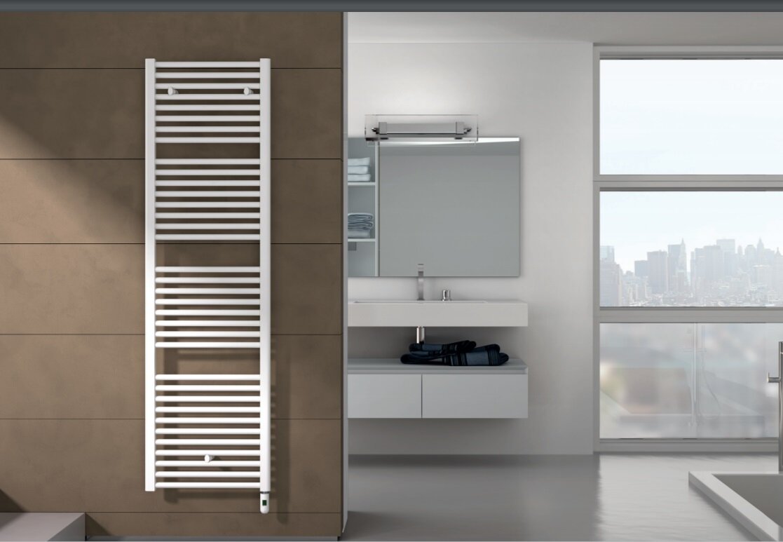 Изображение товара Электрический полотенцесушитель Irsap Ares Electric Heater K 1118 22 секции белый
