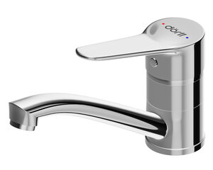 Изображение товара Смеситель Dorff Optima, для раковины, с поворотным изливом, хром, D2021001