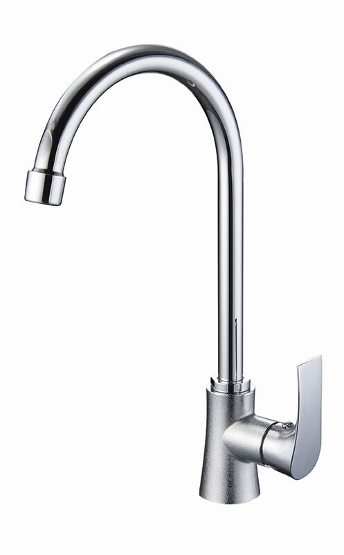 Изображение товара Смеситель Solone FAB4-A020 для кухонной мойки с хромом и U-образным изливом