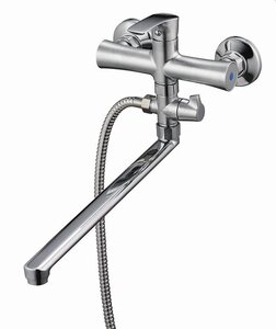 Изображение товара Смеситель для ванны и душа Solone FAB6-A020 хром однорычажный поворотный излив