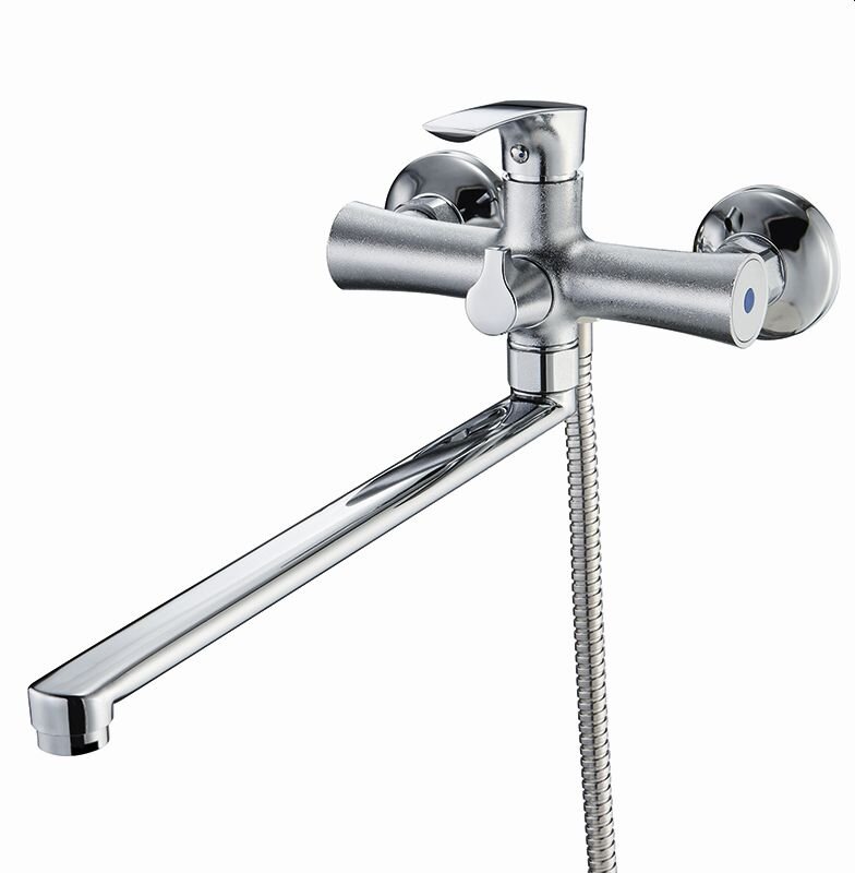 Изображение товара Смеситель для ванны и душа Solone FAB7-A020 хром однорычажный длительный излив