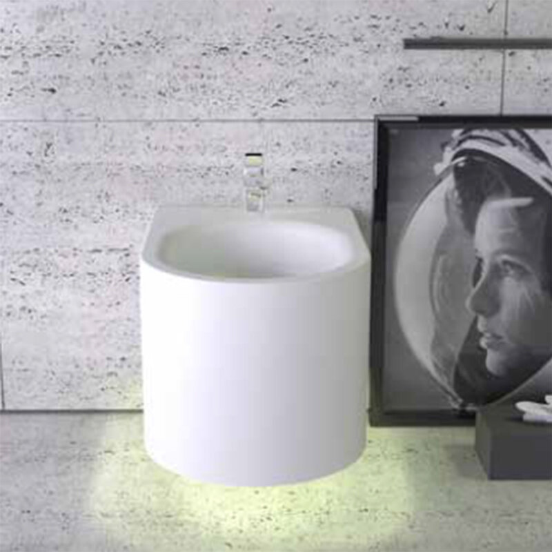 Изображение товара Подвесное биде Knief Moon 59х39х36 см с LED подсветкой Германия