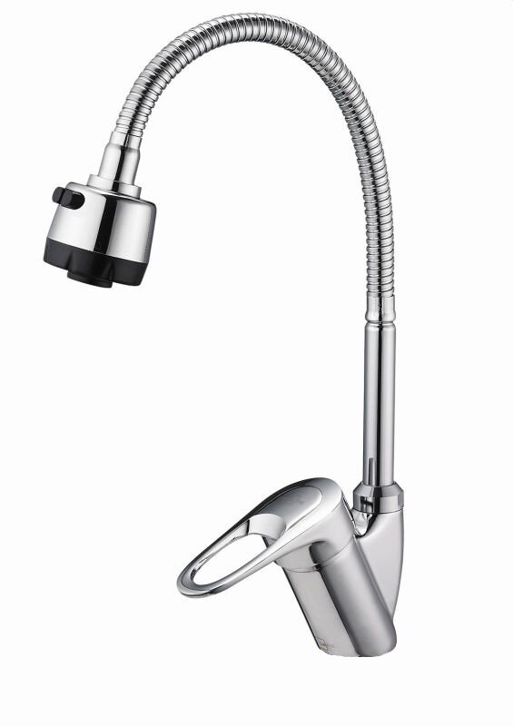 Изображение товара Смеситель Solone KAK4-B043 для кухонной мойки с гибким изливом, хром