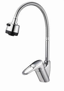 Изображение товара Смеситель кухонный Solone KAK4-B043 с гибким изливом хром