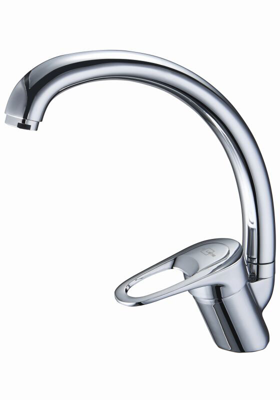 Изображение товара Смеситель для кухни Solone KAD4-A043 хром однорычажный поворотный