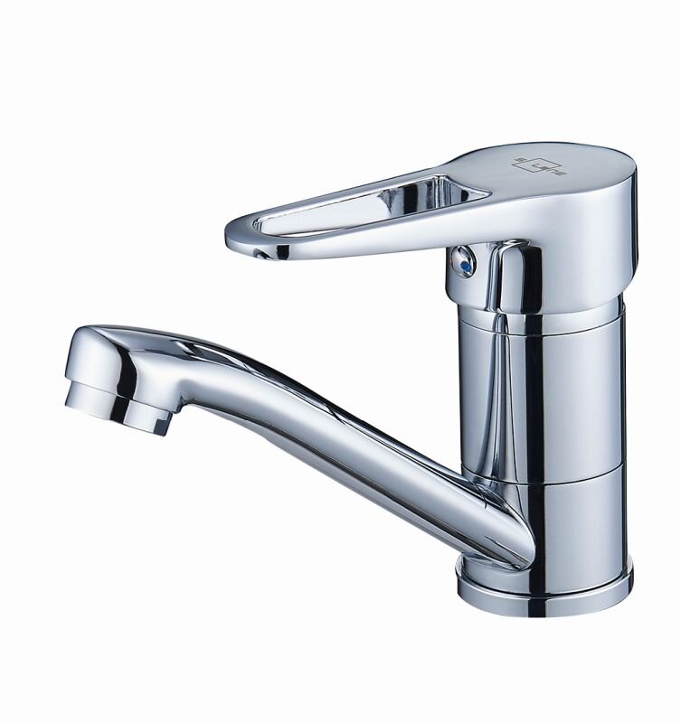 Изображение товара Смеситель Solone 4L-B045 для раковины хром однорычажный горизонтальный монтаж