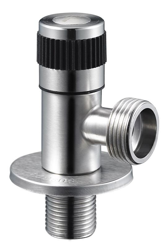 Изображение товара Запорный вентиль Solone DF-1043 из нержавеющей стали для раковины