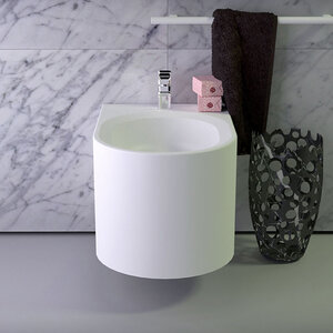 Изображение товара Биде Knief Glow подвесное 56 х 39 х 36 см с 1 отверстием под смеситель