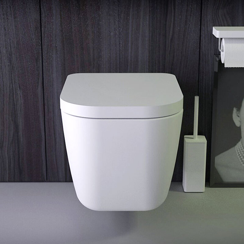 Изображение товара Knief Pride подвесной безободковый унитаз с сидением soft close