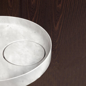 Изображение товара Раковина Falper Eccentrico WN3 MC из мрамора Carrara для ванной комнаты