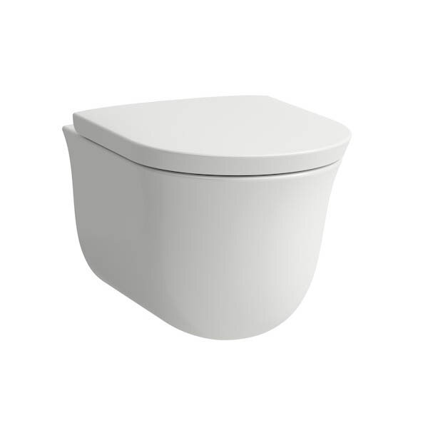 Изображение товара Подвесной унитаз Laufen New Classic 8.2085.1.400.000.1, безободковый, с покрытием lcc, белый